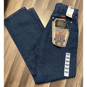 Wrangler Womens Jeans 11x30 Cowboy Cut Slim Western Tapered Leg Cowgirl Country